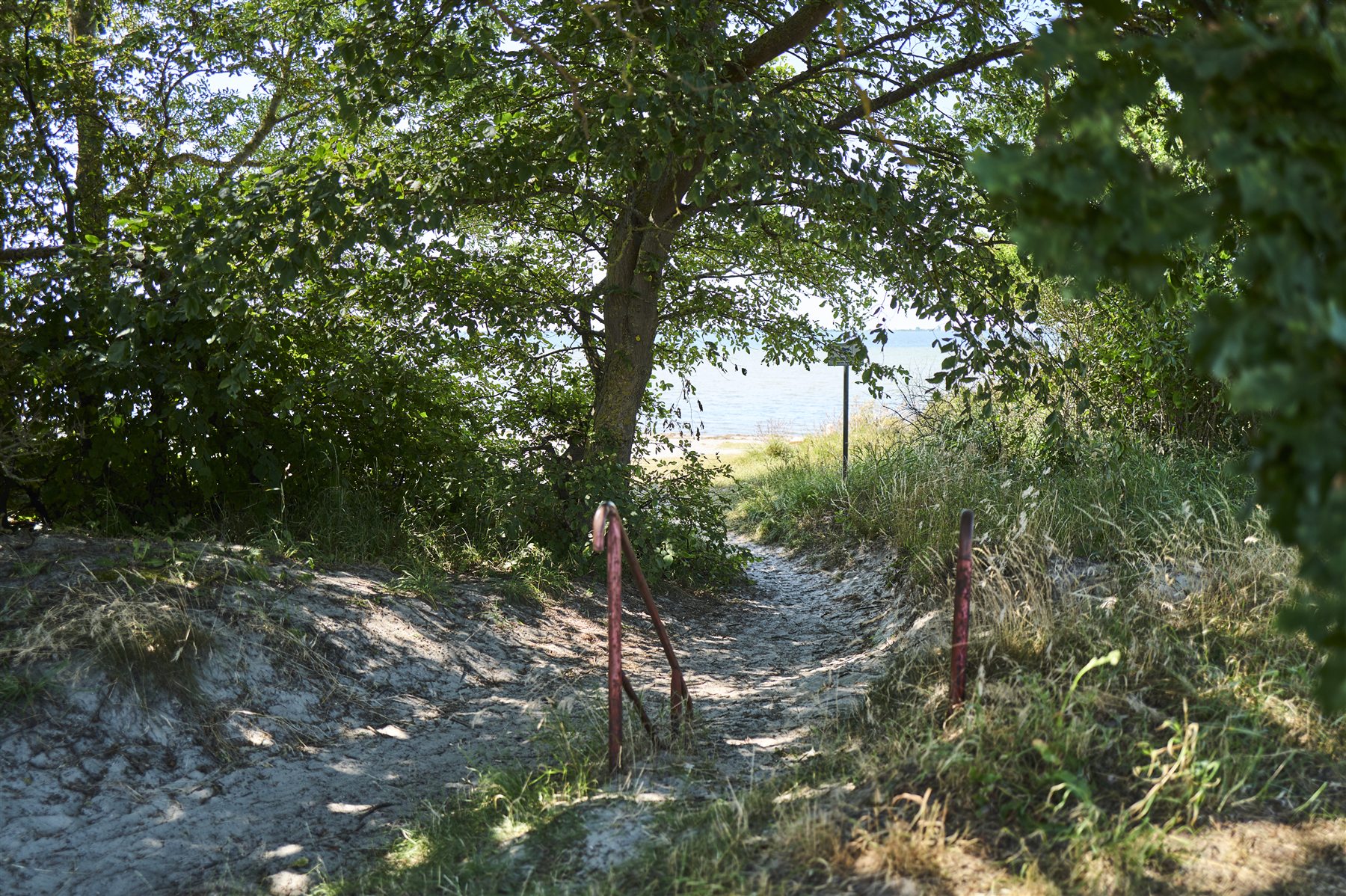 Weg zum Strand